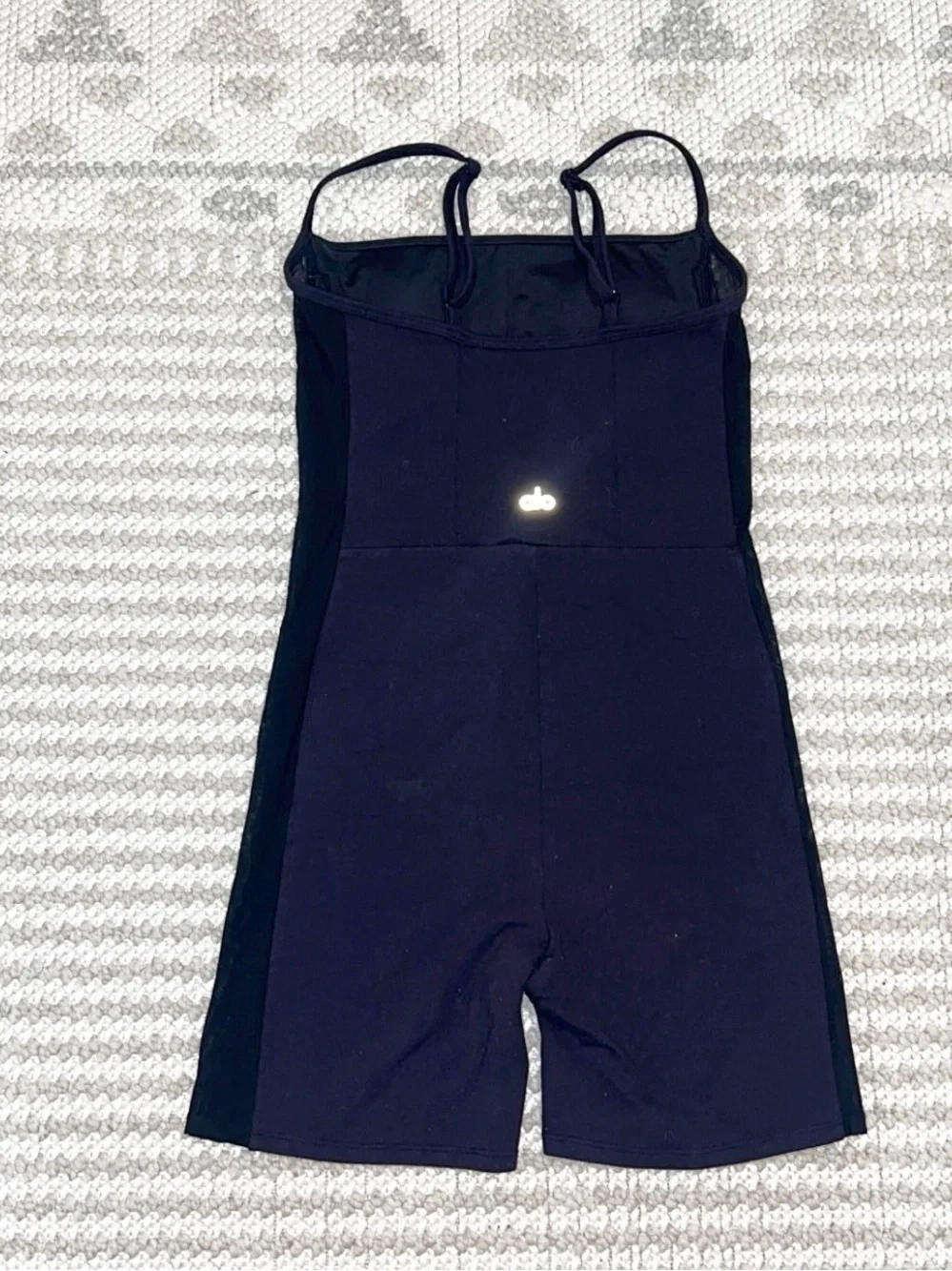 ALO YOGA Airbrush Mesh Everlasting Onesie